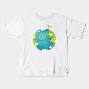 Planet Earth Kids T-Shirt